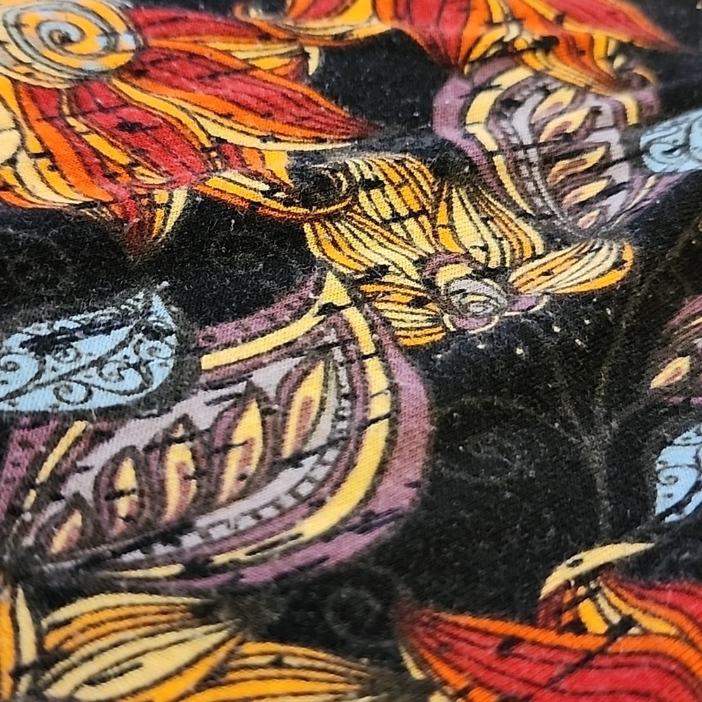 Floral paisley tunic black LLR - Picture 6 of 7